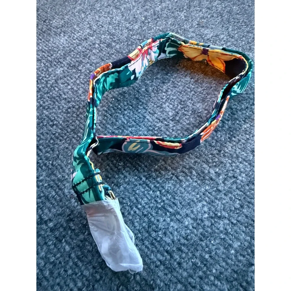 Vera Bradley Wide Lanyard Happy Blooms Floral Multi Color 26737-V46 NWT